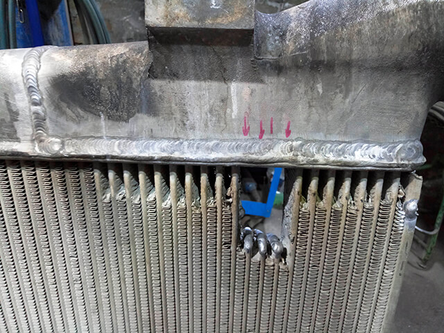 Интеркулер Komatsu